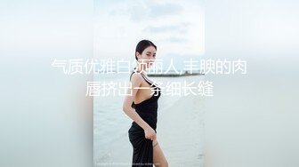 气质优雅白领丽人,丰腴的肉唇挤出一条细长缝